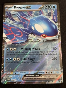 Kyogre ex 178 Sv: Scarlet & Violet Promo Cards Holo - Picture 1 of 2