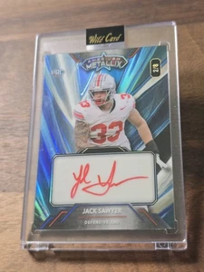 Wild Card Metallix Jack Sawyer SP Rookie Auto 2025/8 Steelers - Imagen 1 de 2