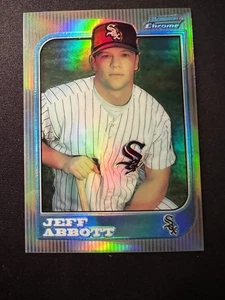 1997 Bowman Chrome Refractor Jeff Abbott #140 - Picture 1 of 2