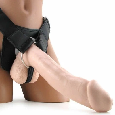 Mega Strapon 12" con Dildo Cavo Realistico e Gigante, Fallo Indossabile per Uomo - Immagine 1 di 4