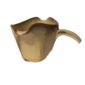 Vintage Frankoma Pottery #6S Warm Syrup, BBQ OR Gravy Boat Brown Beige Planter - Picture 1 of 8