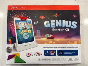 Brand New! OSMO GENIUS Starter Kit for use with iPad or iPhone, ages 6-10 - Picture 1 of 7