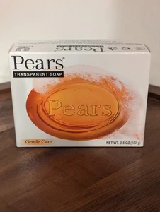 Pears 3.5 Oz Transparent Glycerin Bar Soap Pack of 1 Sealed Bathroom - Picture 1 of 3