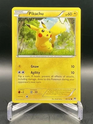 Pikachu 48/162 XY Breakthrough (2015) Regular Common Card Pokemon TCG MP - Image 1 of 2
