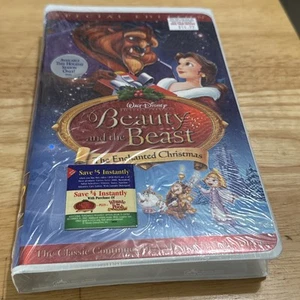 Beauty and the Beast: An Enchanted Christmas (VHS, 2002) New Sealed - Bild 1 von 2