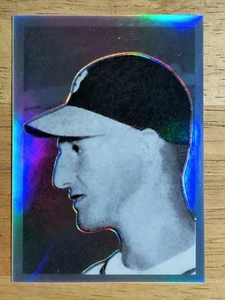 2001 Bowman Chrome Rookie Reprints Refractors #4 Warren Spahn - Bild 1 von 2