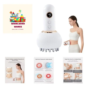 Lymphatic Drainage Massager & Anti Cellulite Massage Tool, Helps Reduce Stret... - Picture 1 of 7