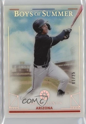 2024 Panini Boys of Summer Holo Silver /25 Druw Jones #28 - Image 1 of 2