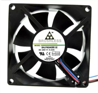 Delta AFB0824SH-ROO 8025 24V 0.33A 8CM  Double-ball Inverter Fan - Image 1 of 4