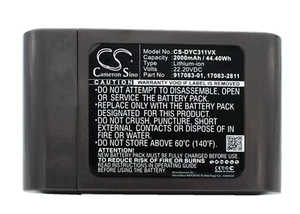2000mAh Batterie für Dyson DC35 Staubsauger 22.2V LI-ION - Picture 1 of 5