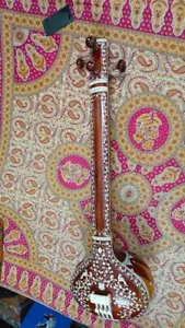 Tanpura Femenino 4 Cuerdas Profesional India Tanpura Instrumentos Musicales Sonido - Imagen 1 de 6
