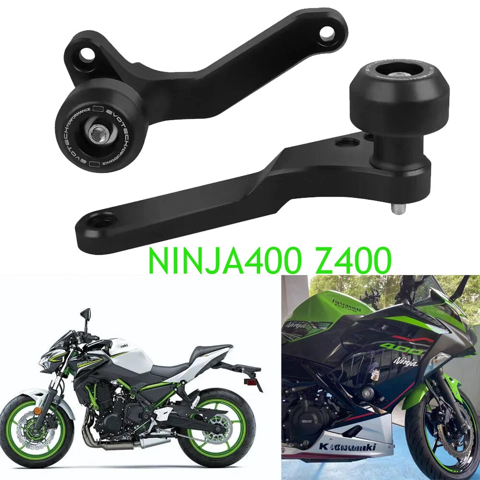 For Kawasaki NINJA400 Z400 2018-2023 Frame Slider Fairing Guard Crash Protector - Image 1 of 4