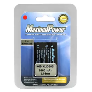Replacement Battery for KODAK KLIC-5001 Easyshare DX6490 DX7630 - Picture 1 of 3