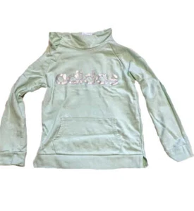 adidas Girls Logo Printed Sweater-5 - Picture 1 of 5