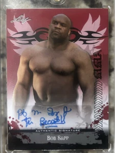 2010 Leaf MMA Bob Sapp Auto  - Picture 1 of 2