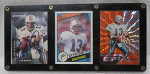 Autografo DAN MARINO 1997 Donruss #1 QBC con 1884 Topps #123 e 1997 Pinnacle - Foto 1 di 4