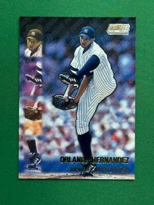 1999 Topps Stadium Club Baseball Never Compromise #NC19 Orlando Hernandez - Image 1 of 2