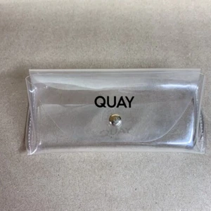 Quay Australia Clear Sunglasses Case Magnetic Close - Picture 1 of 7