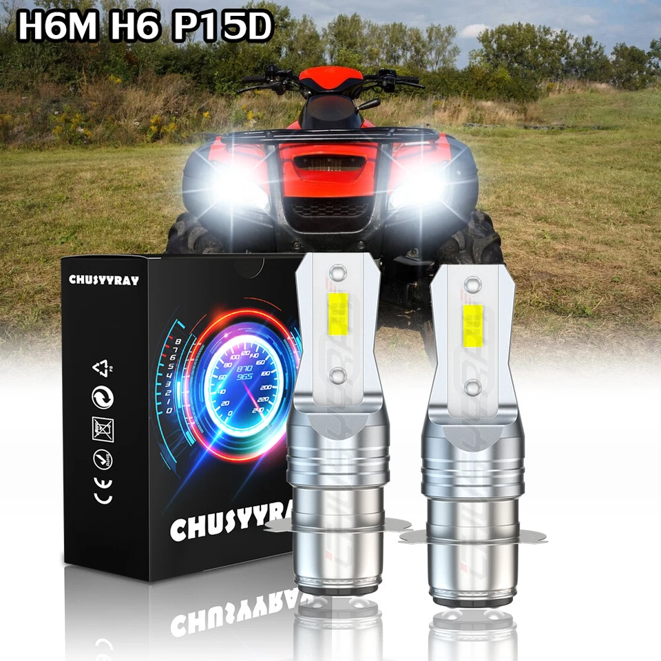 Faro 100W para Honda 1988-2000 TRX300 FourTrax 300 luces LED bombilla Foto 1 de 4