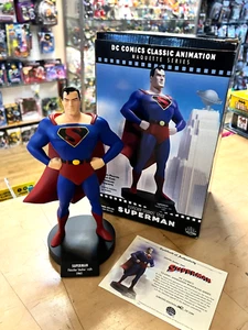 DC DIRECT SUPERMAN CLASSIC ANIMATION MAQUETTE STATUE FLEISCHERS STUDIOS 1940'S - Picture 1 of 13