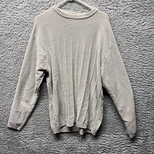 Suéter Pavo Para Hombre Medio Beige Tejido Apretado Exterior - Imagen 1 de 6