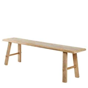** Pre Order RECYCLED TEAK BENCH By Florabelle Living Due 19 May 25 - Picture 1 of 4