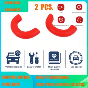 2PCS D-Ring Tow Hook Cover for Ford F150 2004-2024 Exterior Accessories Red - Picture 1 of 21