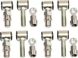 4 Pairs 4 Link Bar Rod End 2" Wide LH & RH 3/4" Thread Bushings 5/8 thru bolt - Bild 1 von 24