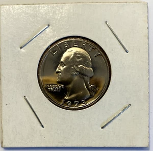 1973 Deep Cameo Proof Washington Quarter - Picture 1 of 2
