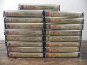 17 Musicassetta Decca I GRANDI DE L'OPERA Rossini Bellini Donizetti Mc Tape - Foto 1 di 5