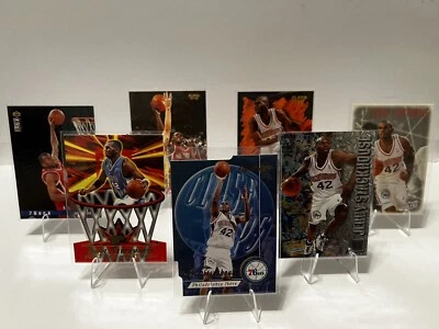 1995-97 Jerry Stackhouse Lote de 7 Cartas Press Pass Skybox Fleer Metal Cubierta Superior Foto 1 de 4