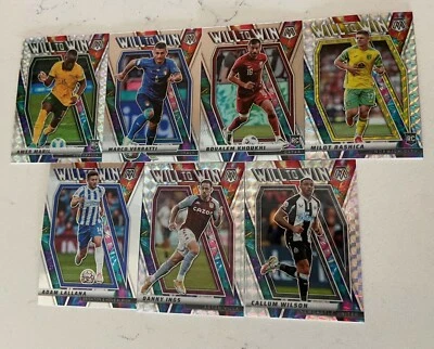 Mosaic Panini Soccer Card Will to Win Danny Ings Rookie - Image 1 of 2