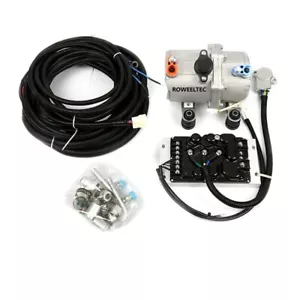 12V 24V Elektrischer Kompressor Set für AC Klimaanlage Auto LKW Bus Auto Neu - Bild 1 von 6