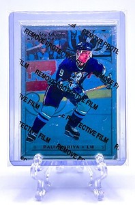PAUL KARIYA 1996 Leaf Preferred Steel #34 ANAHEIM DUCKS LEGEND & HOF