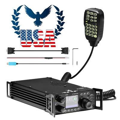 Xiegu G90 20W HF Transceptor SSB/CW/AM/FM 0,5-30 MHz SDR ATU Cabezal de Pantalla Remoto Foto 1 de 4