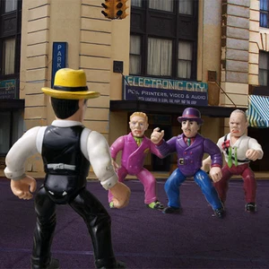 DICK TRACY 1990 movie ganster PRUNEFACE action figure toy - Picture 1 of 3