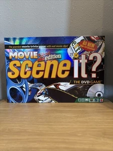 SCENE IT? 2nd Edition The DVD Movie Trivia Game Vtg Board Game MATTEL - Picture 1 of 5