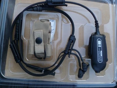  Racal Acoustic / Esterline Frontier RA5500/1020 Bowman EZPRR H4855 Headset - Image 1 of 4