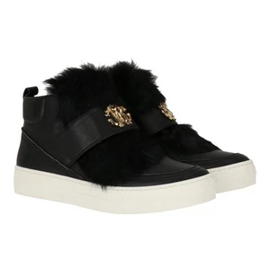 Roberto Cavalli Kids Black Flat MSRP $360 - Picture 1 of 3