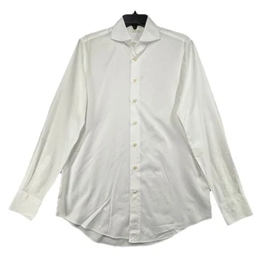 SUITSUPPLY Egyptian Cotton Exra Slim Fit Formal Shirt Men's 40 / 15 3/4 Cutaway - Picture 1 of 7