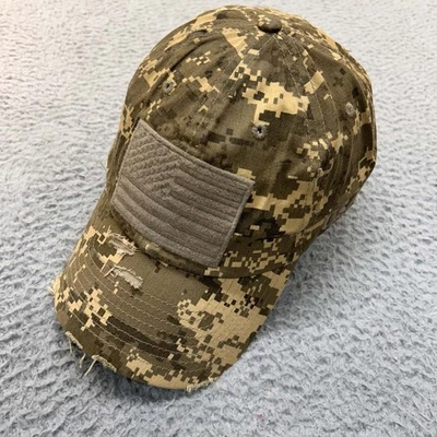 Gorra de béisbol digital camuflada bandera militar hombre talla única Kbethos Foto 1 de 4