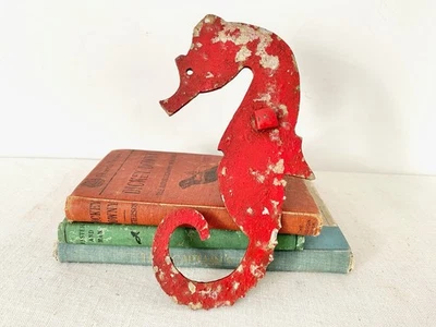 Persiana de herrajes vintage perro caballito de mar - soporte de persiana de repuesto Foto 1 de 4