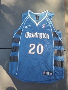Maglia Adidas Washington Mystics #20 Barba TAGLIA M - Foto 1 di 6
