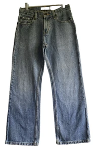 Levi Strauss Jeans Jungen 14 Regular Boot Cut Blau Medium Wash 100% Baumwolle Denim. - Bild 1 von 9