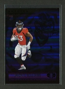 2021 Panini Illusions - #73 Javonte Williams [Trophy Collection - Sapphire] RC - Bild 1 von 2