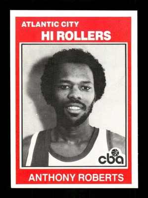 1981-82 TCMA CBA Atlantic City 59 Anthony Roberts  EX to EXMT (lower left) BXCP4 - Image 1 of 2