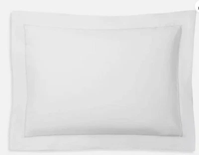 Polo Ralph Lauren Organic Cotton Palmer King Sham, Tux White NEW - Image 1 of 3