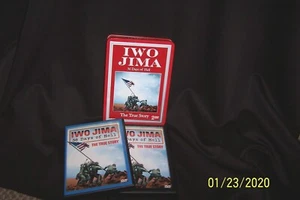 2007 IWO JIMA/36 Days of Hell ~ The True Story ~ 2 DVD's in Metal Tin - Picture 1 of 2