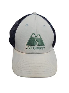 Gorra Patagonia Live Simply Winding Snapback Montañas Trucker Caminata al aire libre - Imagen 1 de 4