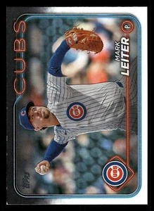 2024 TOPPS UPDATE MARK LEITER RAINBOW FOIL #US278 CHICAGO CUBS - Picture 1 of 2